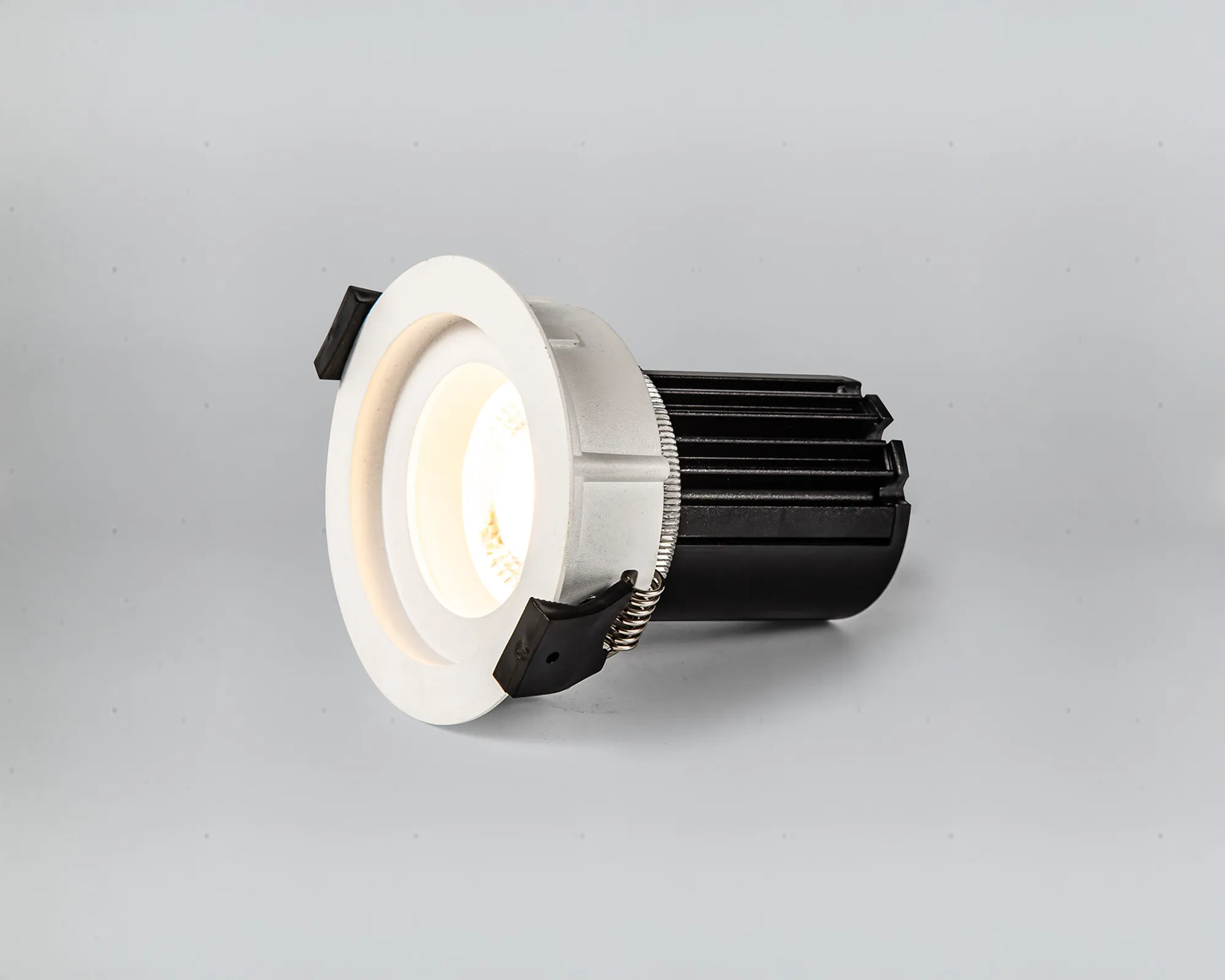 Beppe 10 Tridonic Powered 10W 2700K 710lm 36° CRI>90 LED Engine White Stepped Fixed Recessed Spotlight, IP20 DM201233  Dlux Beppe 10